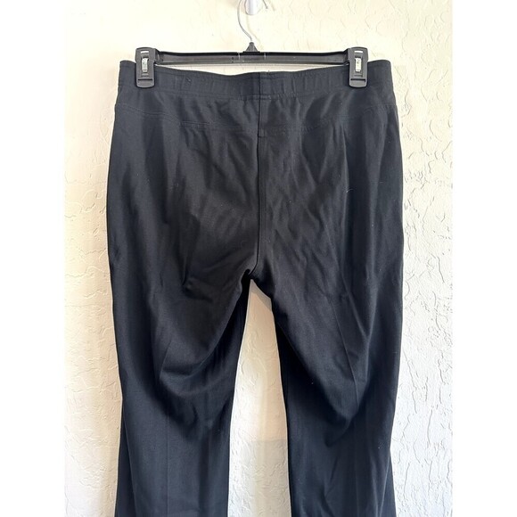 Chico's Black Pull On Woman's Trousers Size 2 minimal stretch office - Picture 15 of 16